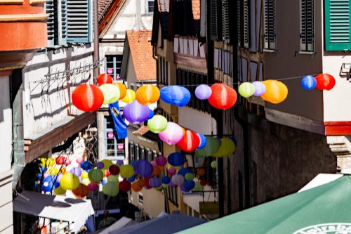 Gert Gutberlet<br> Herbststimmung in Tübingen